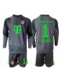Bayern Munich Manuel Neuer #1 Keeper Bortedraktsett Barn 2025-26 Lange ermer (+ bukser)